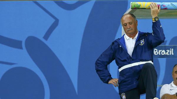 Scolari cannot bear to watch