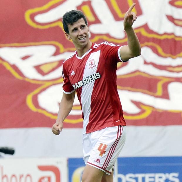 Boro's Daniel Ayala is injured and has missed all of pre-season so far