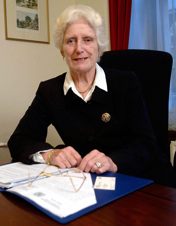  Baroness Butler-Sloss quit a week into the job last year