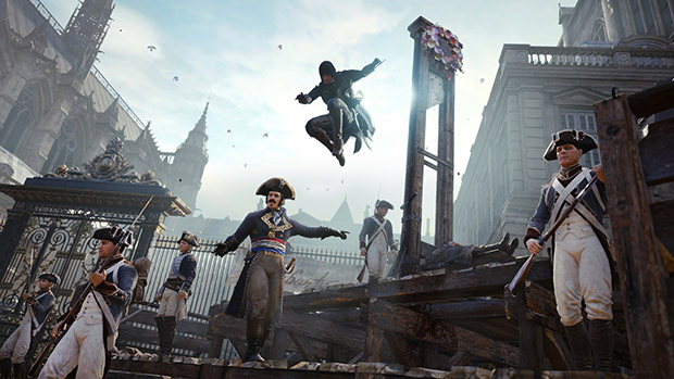 Assassin’s Creed Unity is set in Paris during the French Revolution