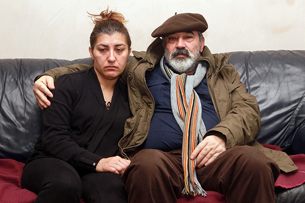 Dad Khalil and Mum Rojin parents of 19 year old Jane Khalaf who died last month while on a exchange trip to Germany. 