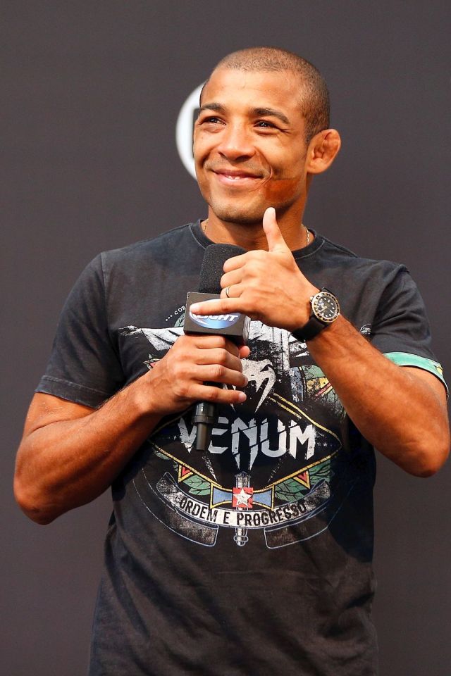 Ready for McGregor: UFC featherweight champion Jose Aldo