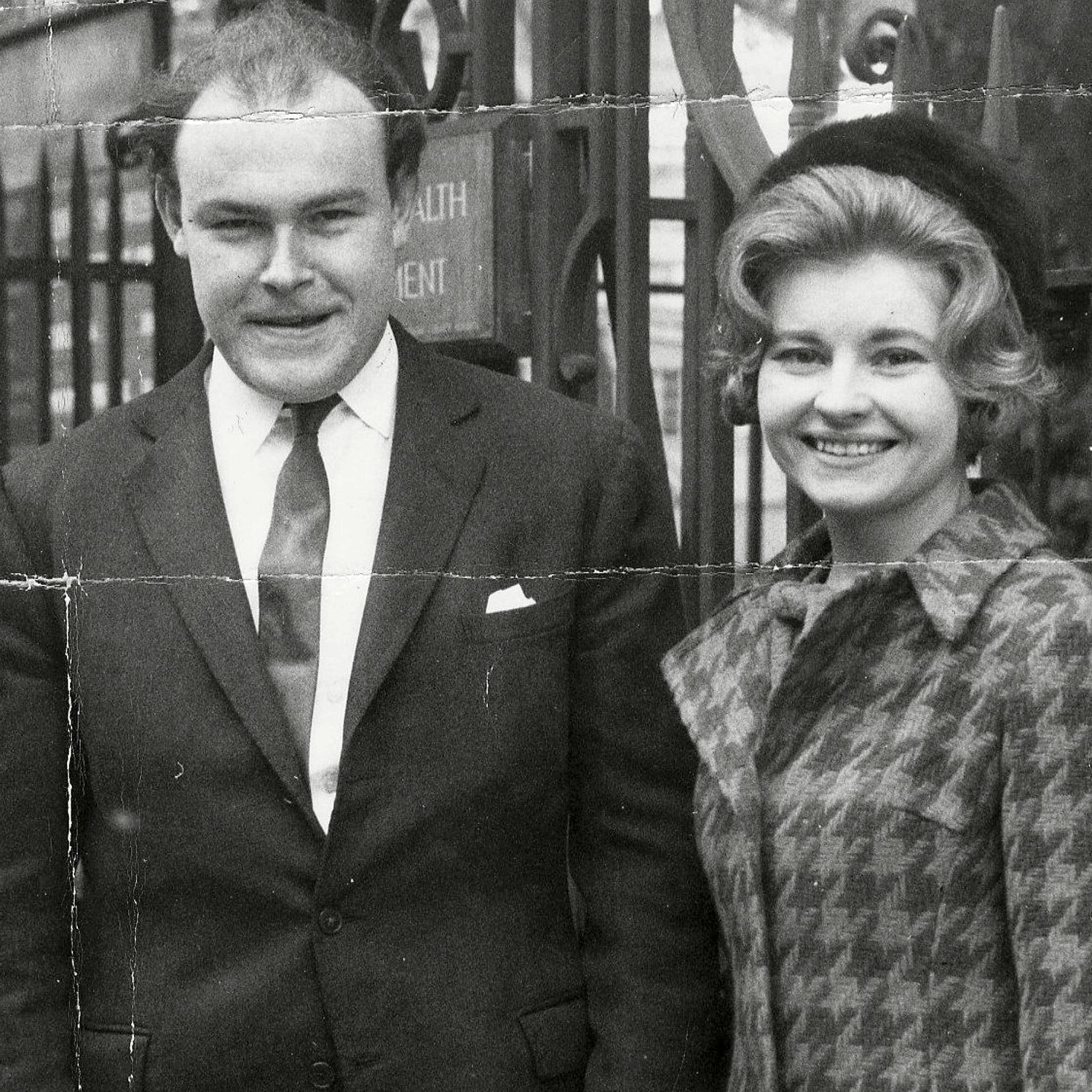 Young love ... Pru marrying Timothy in Chelsea in 1963