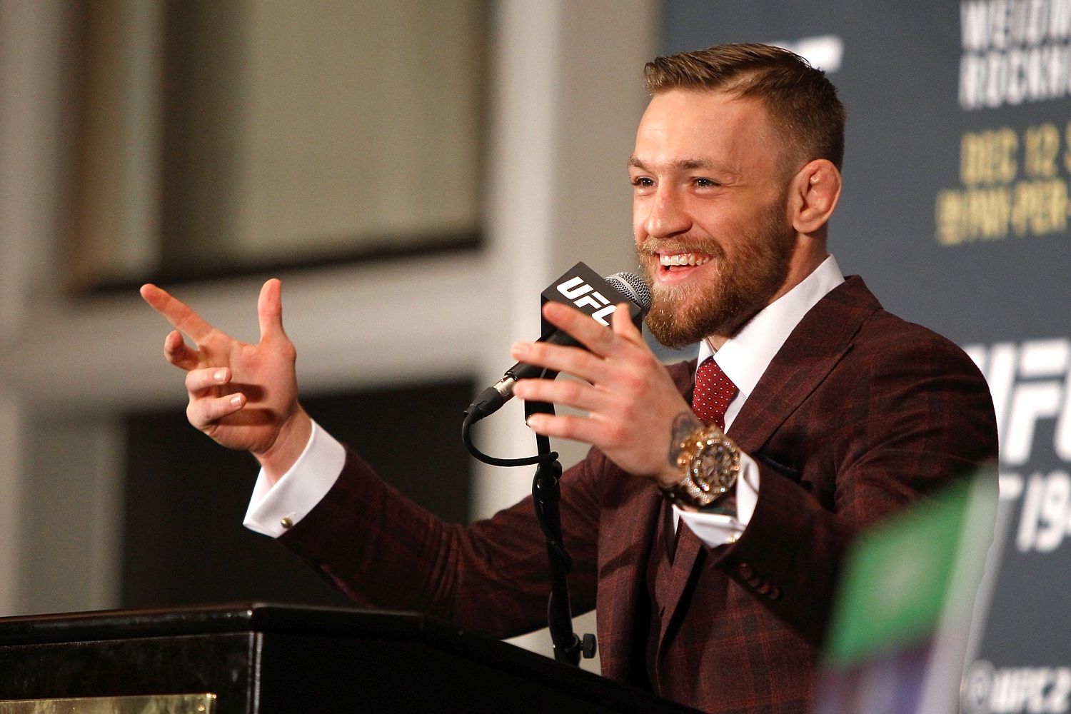 Front man: Conor McGregor is blazing a trail for the sport of MMA