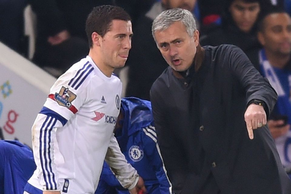  Eden Hazard was accused of letting down Jose Mourinho in 2015