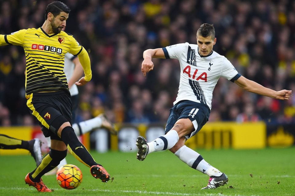  Erik Lamela had his best season since joining for a club record fee in 2013