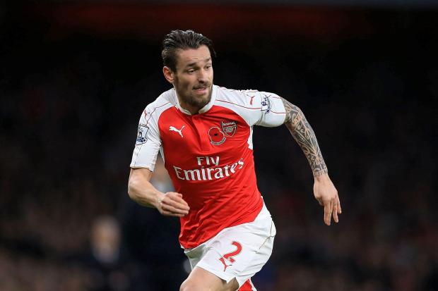 Debuchy makes his first Arsenal start in over a year having been out on loan at Bordeaux