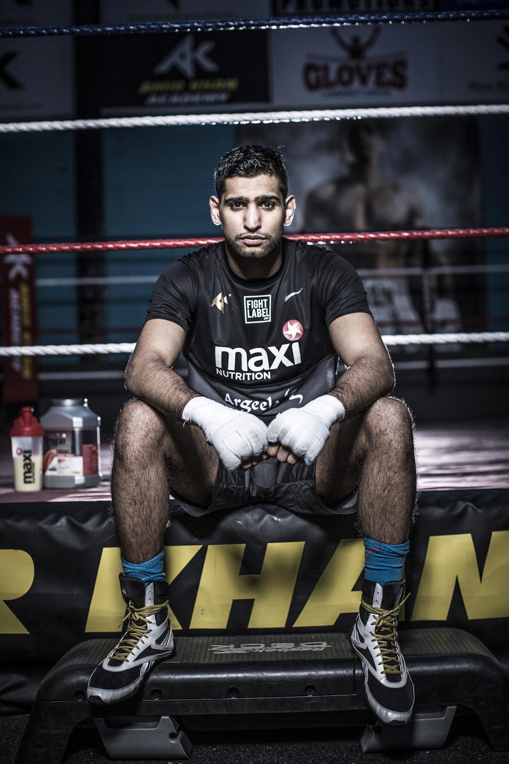 Amir Khan fights in Las Vegas next Saturday