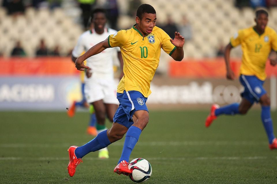  Gabriel Jesus in action during Brazil's Under-20 World Cup semi-final