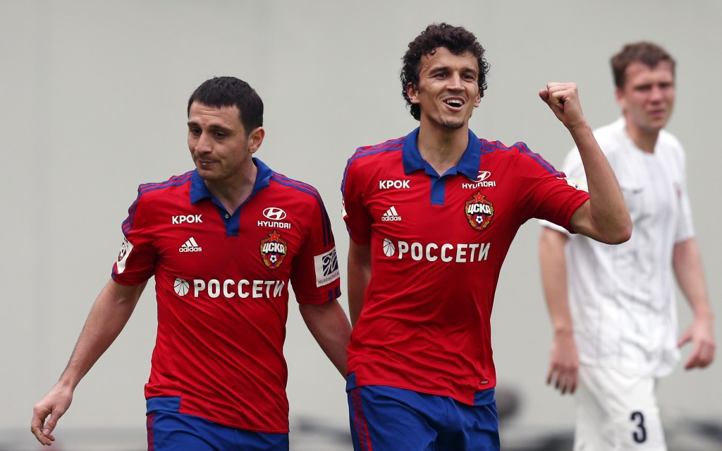  Alan Dzagoev, left, is regarded as Russia's most creative player and on his day has the ability to unlock defences