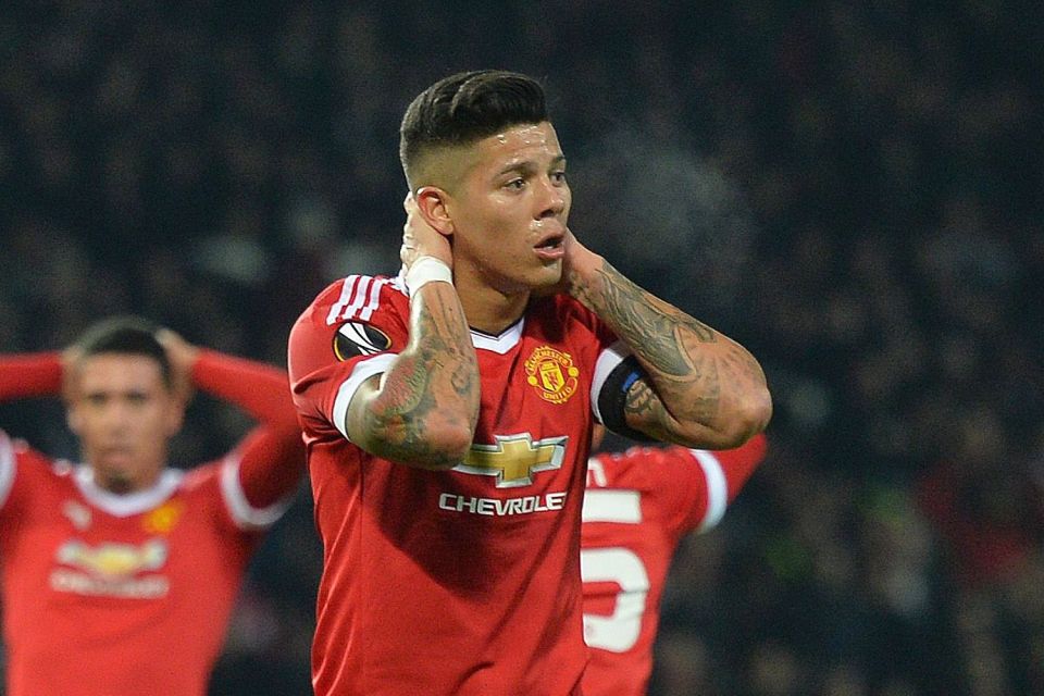  Marcos Rojo has struggled to cement a first team role this season