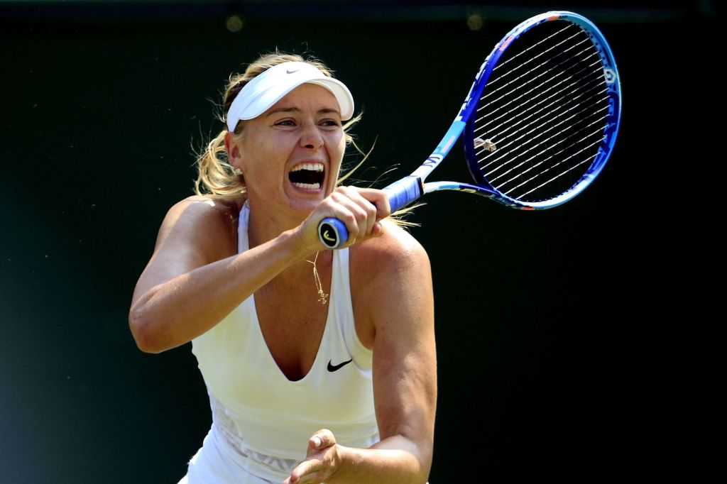  Maria Sharapova tested positive at the Australian Open in January