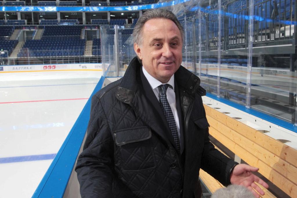  Russian sports minister Vitaly Mutko