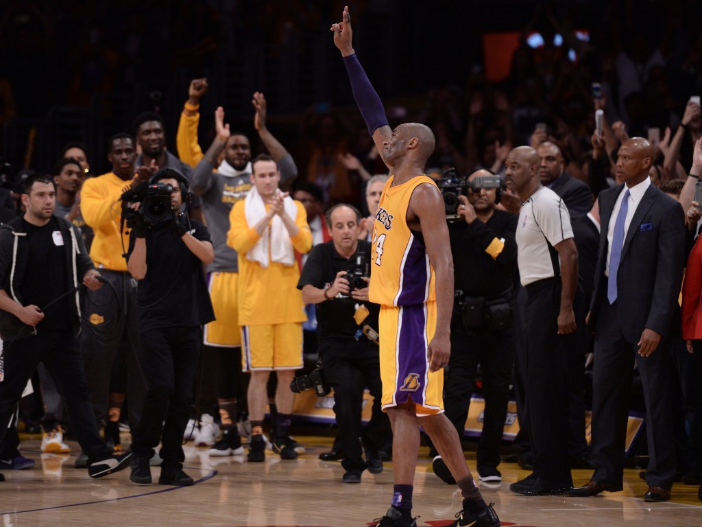 Kobe Bryant bids farewell to the sport of basketball following astonishing showing against Utah Jazz