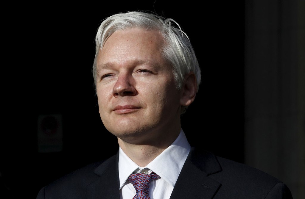 Assange has been holed up in the Ecuadorian embassy in London for four years