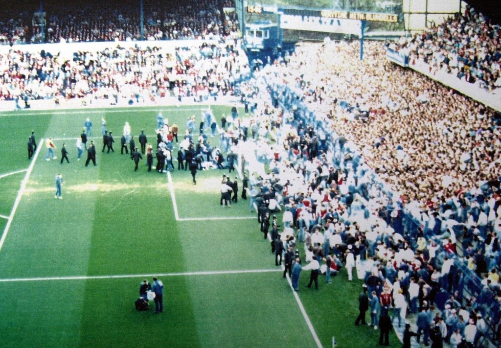  Relatives of Liverpool supporters who died in Britain's worst sporting disaster gathered in the purpose-built court to hear the jury's verdict in Warrington after a 25 year fight to overturn the accidental death verdicts handed down at the initial 1991 inquiry