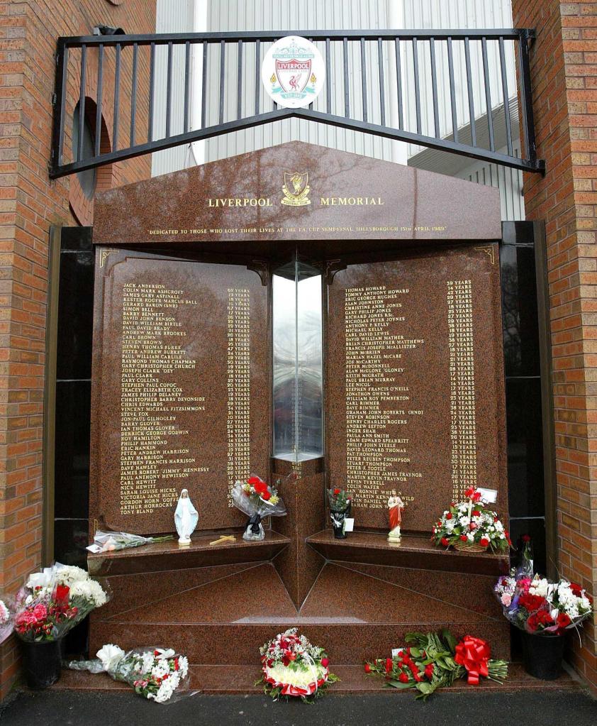  The Hillsborough Memorial, as the coroner presiding over the fresh inquests into the deaths of 96 Liverpool supporters at the 1989 FA Cup semi-final at Hillsborough, began summing up the evidence today