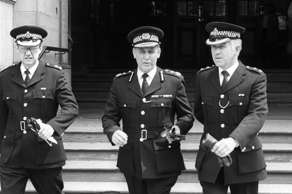  Chief Supt Brian Mole and Chief Constable Peter Wright. Duckenfield's predecessor Brian Mole, now dead, had also been a member of the same lodge, jurors were told