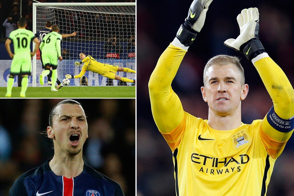  Joe Hart showed he's got the ability to be truly world class by keeping out Zlatan Ibrahimovic