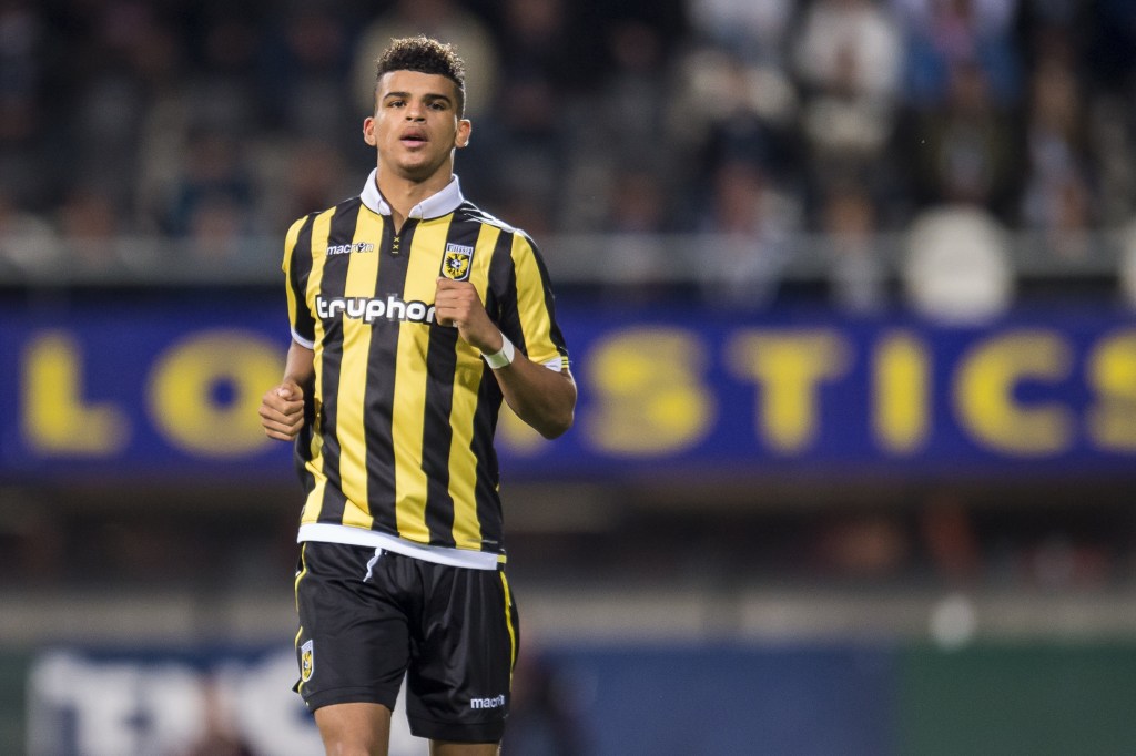 Chelsea youngster Dominic Solanke is spending the 2015-16 season on loan at Vitesse Arnhem