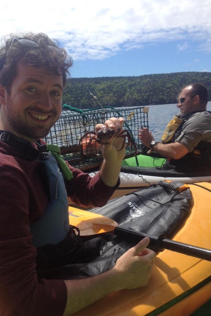 Even the most clueless beginner can get up and paddling in a sea kayak