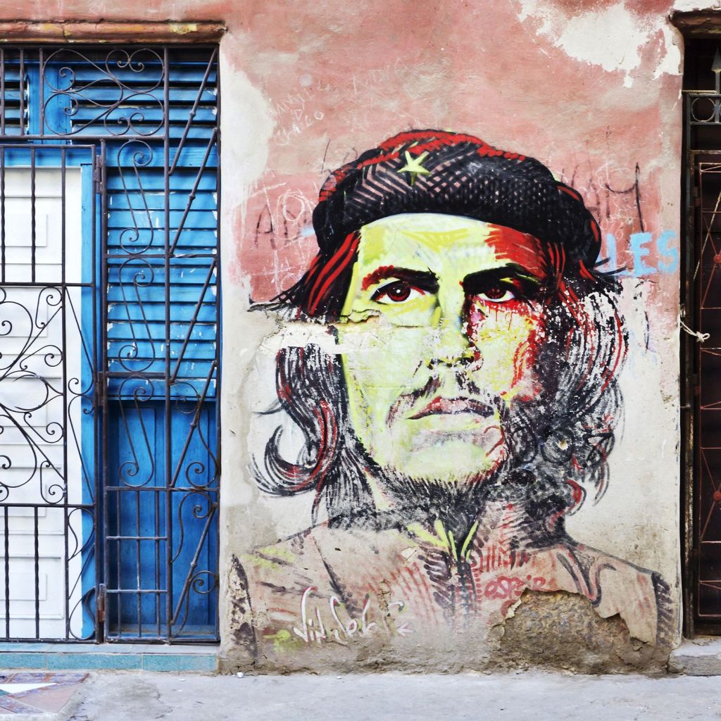  The Che Guevara wall mural