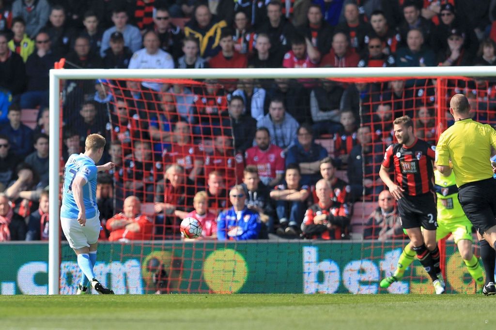 De Bruyne scored within 12 minutes of his return