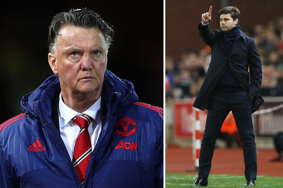  Louis van Gaal knows Mauricio Pochettino could replace him if United miss out on the top four and FA Cup glory