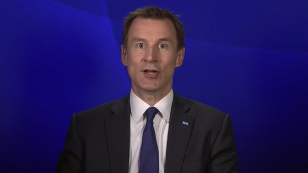 Jeremy Hunt claimed glasses for his staff members on expenses