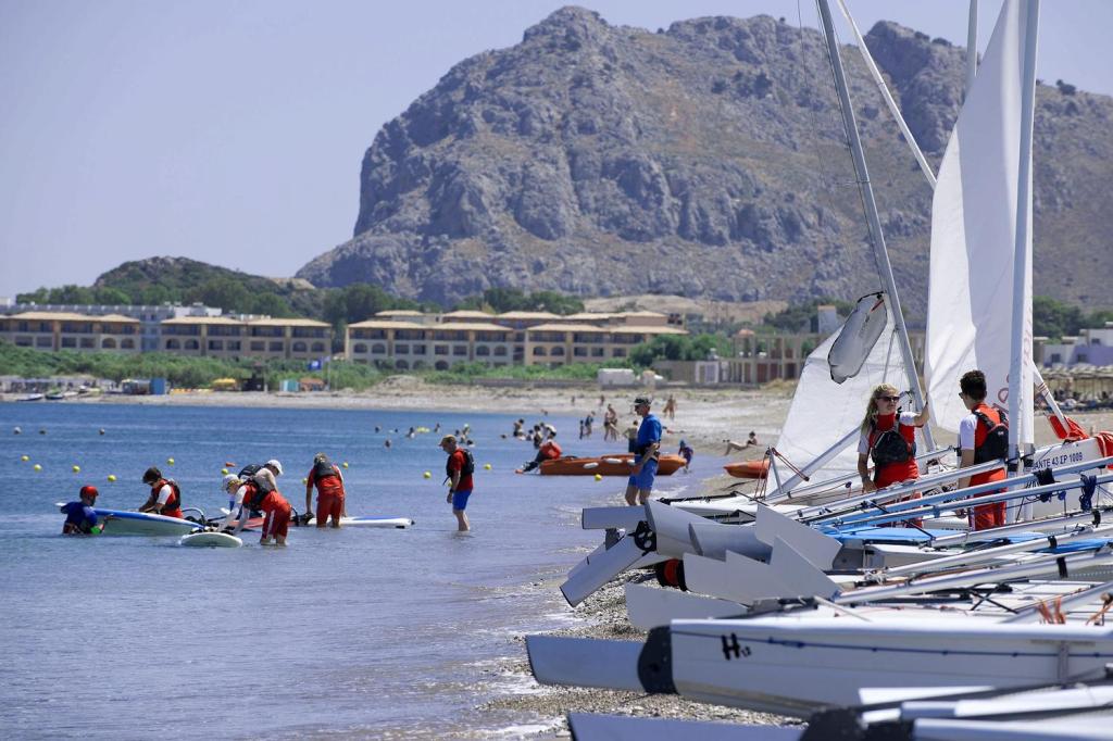  Watersports abound at the Mark Warner resort in Rhodes