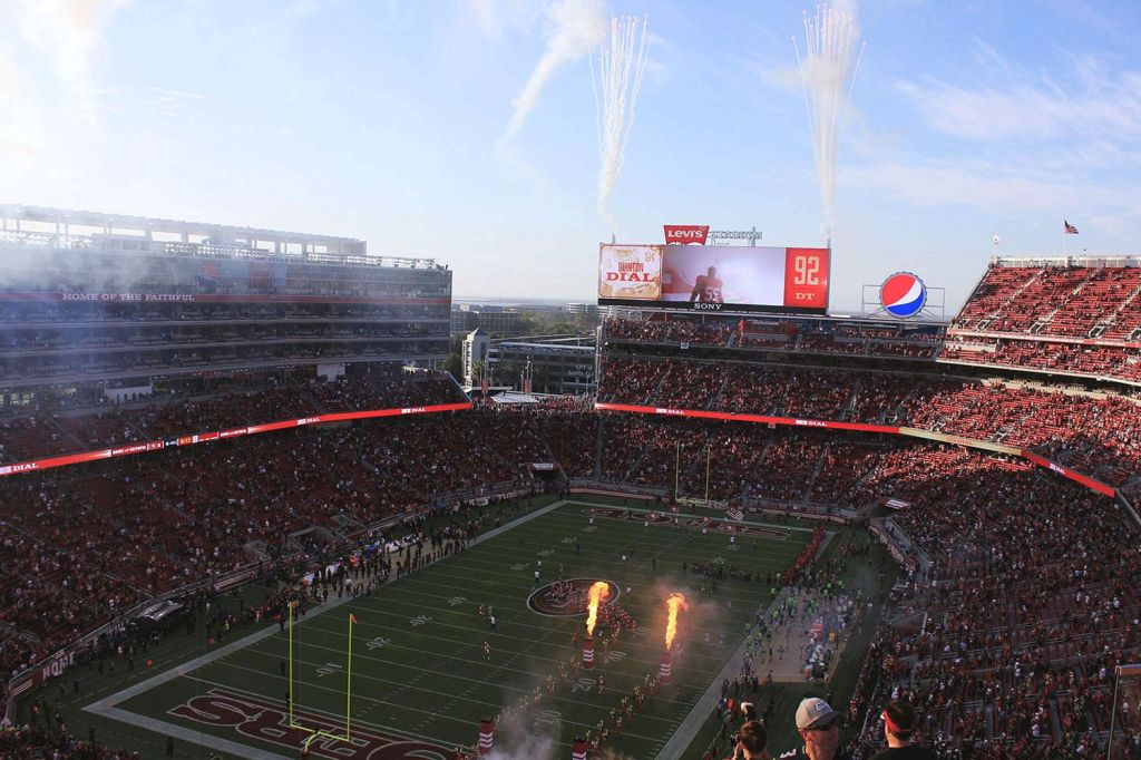  Levi's Stadium is home to the San Francisco 49ers