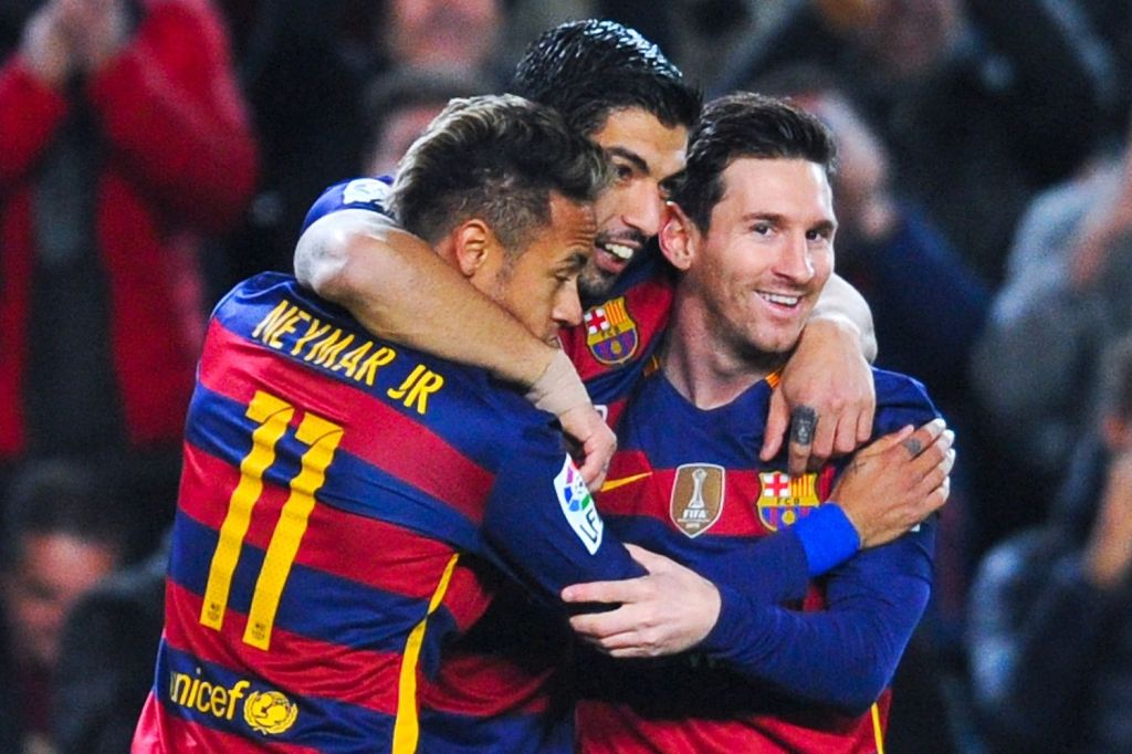  Neymar, Luis Suarez and Lionel Messi were phenomenal at Barcelona