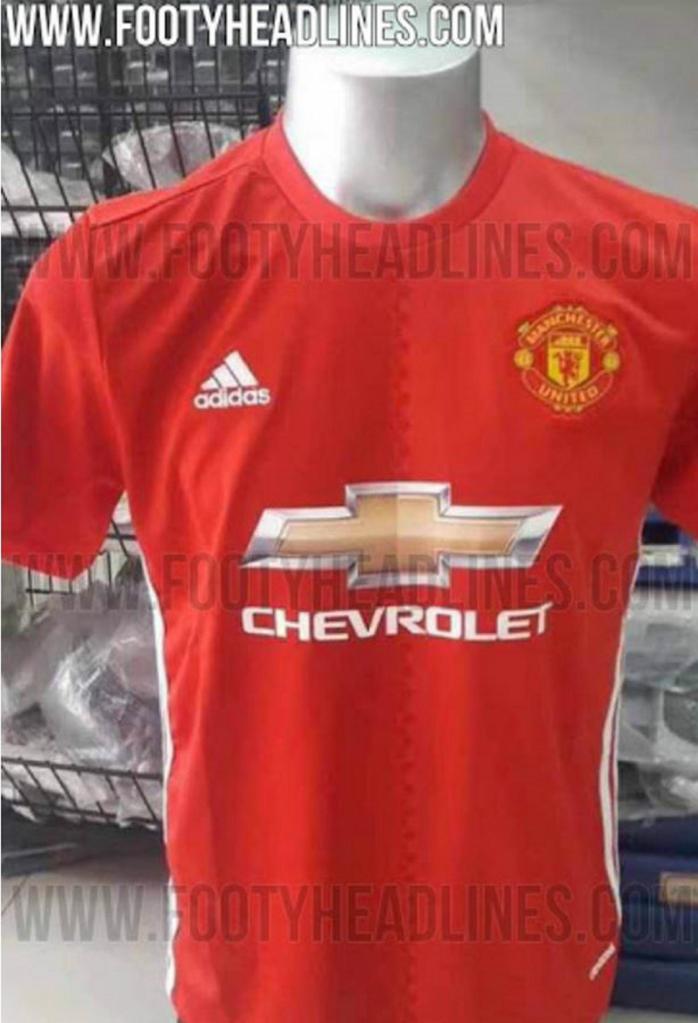  This is expected to be the new Manchester United home kit