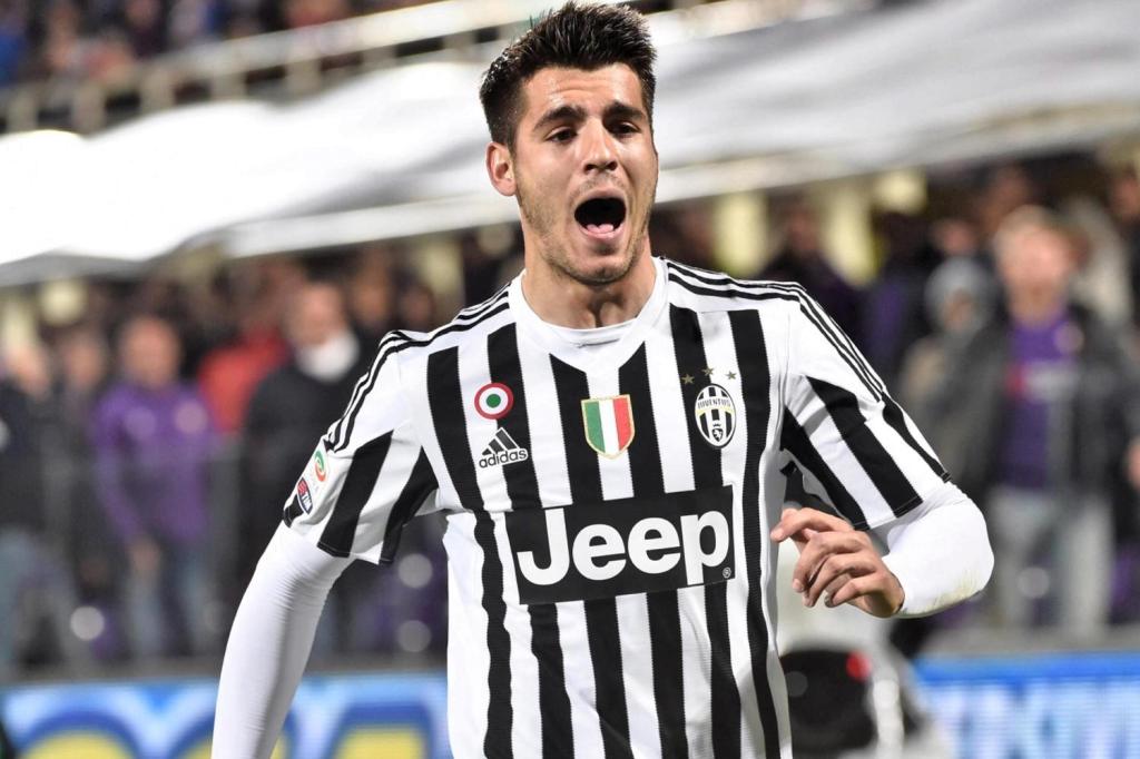  Juventus striker Alvaro Morata is also high on Arsene Wenger's wishlist