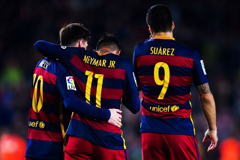 Lionel Messi, Neymar and Luis Suarez contribute immensely to Barcelona's global shirt sales 