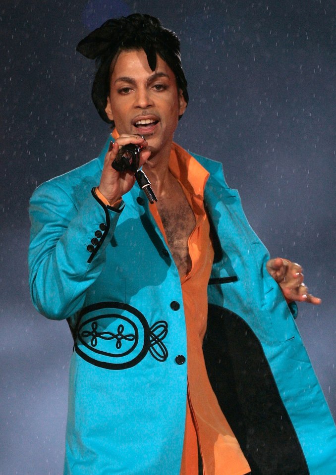 Prince performs during the 'Pepsi Halftime Show' at Super Bowl XLI between the Indianapolis Colts and the Chicago Bears on February 4, 2007 at Dolphin Stadium in Miami Gardens, Florida.