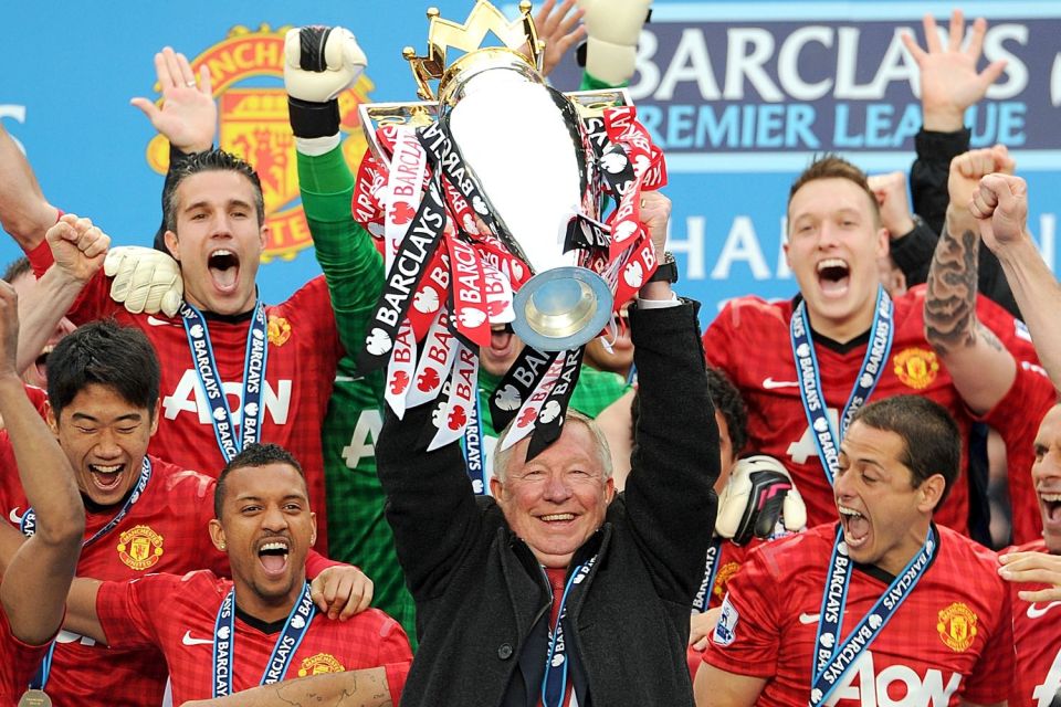 Sir Alex Ferguson won the Premier League 13 times