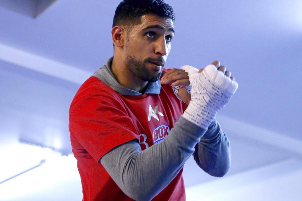 Courage and risk have been regular features  throughout Amir Khan's career 