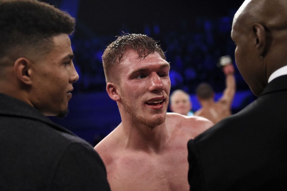  Nick Blackwell suffered bleeding on the skull after defeat