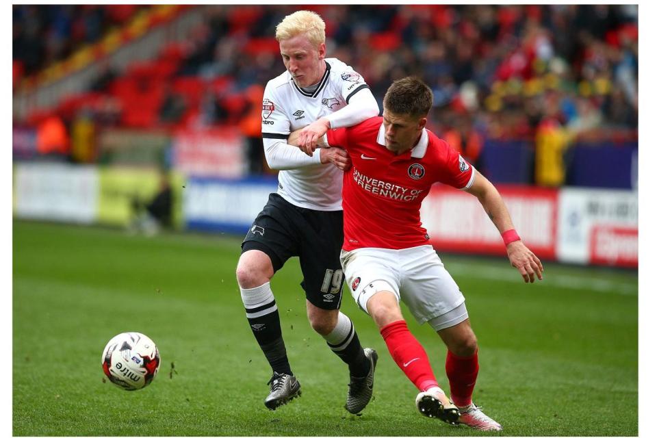  Derby County's blond midfielder Will Hughes is a serious target for newly appointed Manchester United boss Jose Mourinho