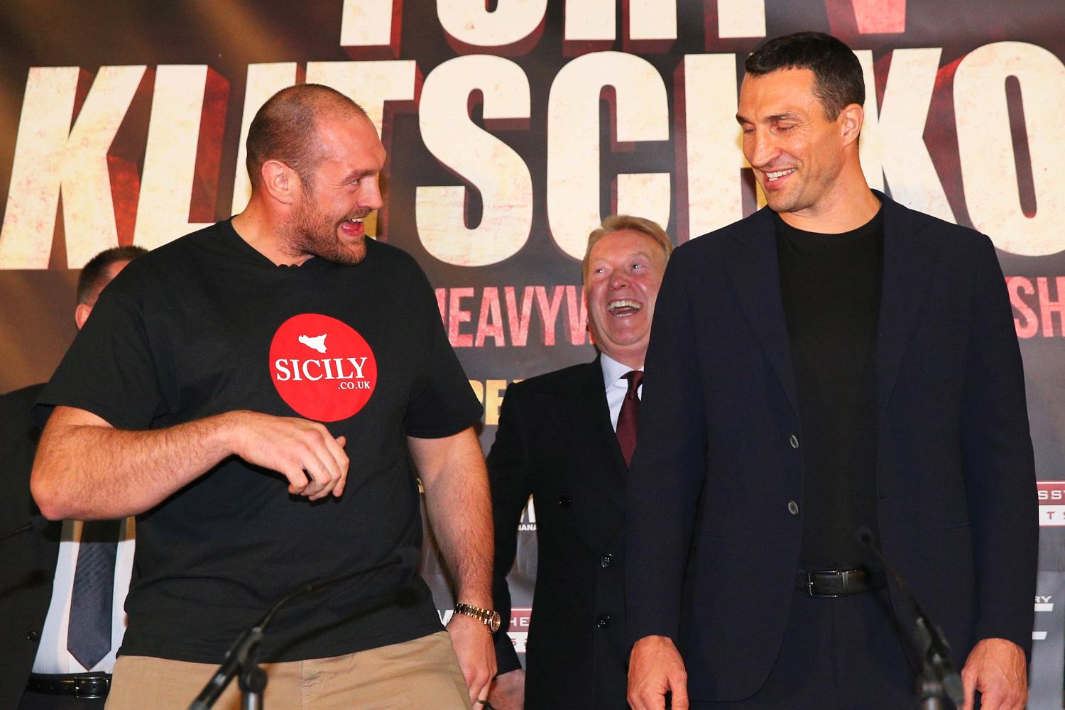 Fury and Klitschko go head-to-head on July 9