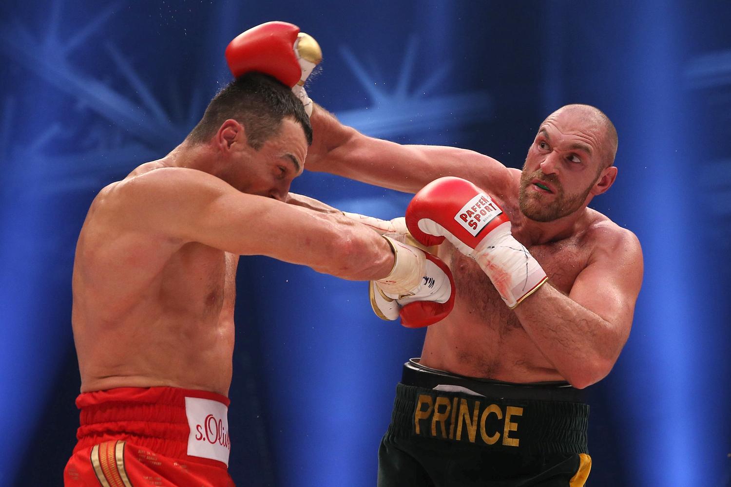 Fury beat Klitschko in October to topple the world heavyweight king