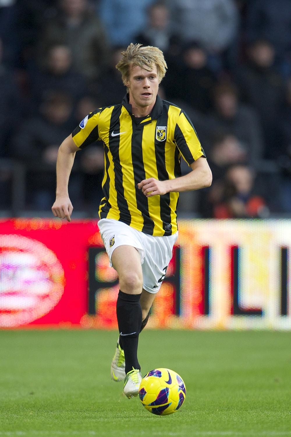 The youngster went on loan to Vitesse Arnhem