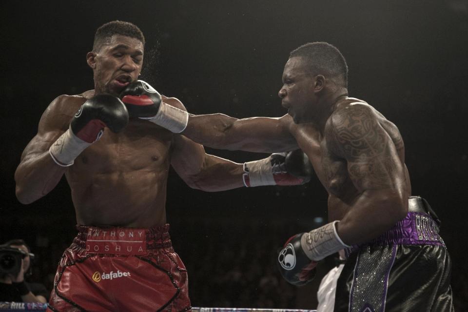  Joshua would like a rematch with long-term rival Dillian Whyte