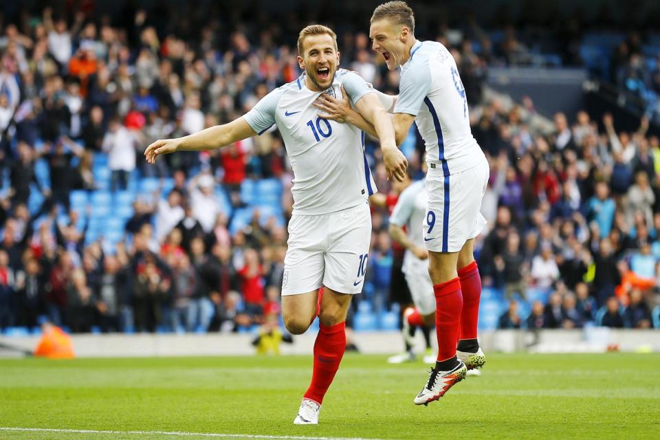 Jamie Vardy is pushing to start alongside Harry Kane at Euro 2016 