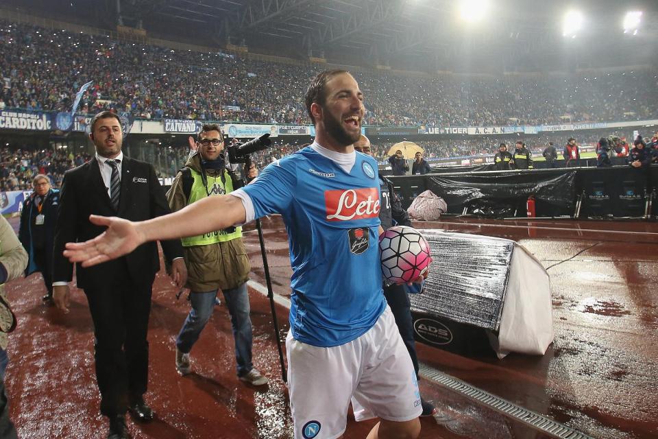  Gonzalo Higuain scored a Serie A record 36 goals last term