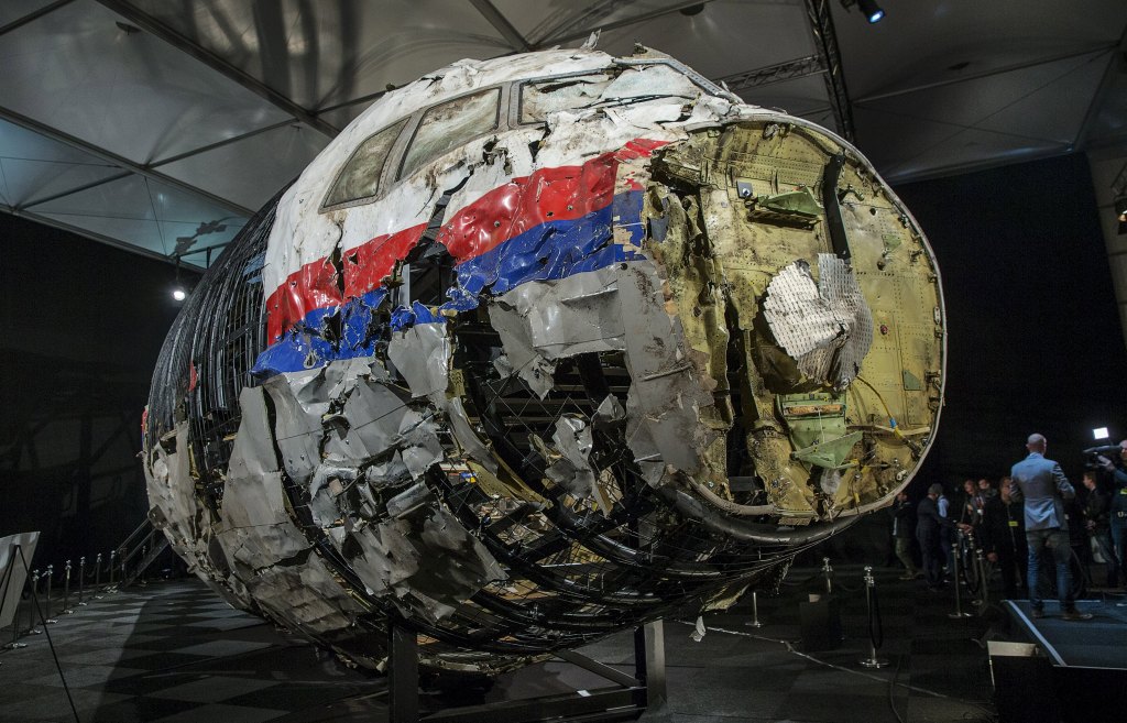 The MH17 crash report from the Dutch Safety Board blamed a Buk missile strike for bringing the plane down