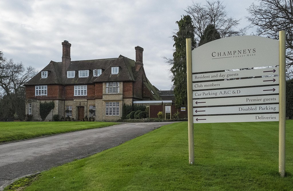  Champneys has become connected with troubled celebs seeking to flee London