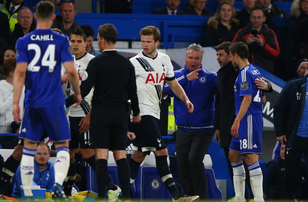  The Spurs boss saw his Prem hopes dashed in a stormy encounter against Chelsea