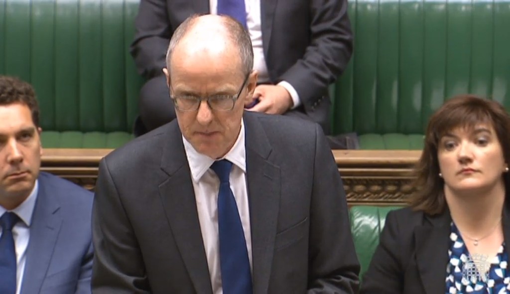  Schools Minister Nick Gibb called out Jon Platt in a bruising Commons attack